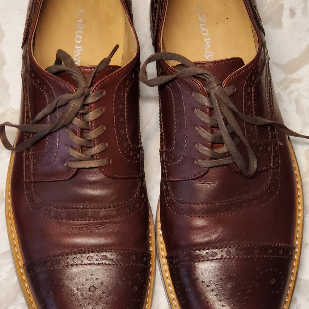 Carlo Pazolini: Men's Classic Leather Casual Shoe 9M